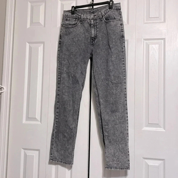 Levis Strauss & Co denim 541 mens jeans faded black gray size W32/L32 - Picture 1 of 14